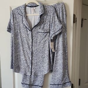 Leopard Print Pajama Set